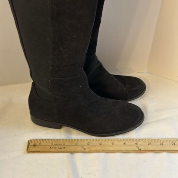 Sexy 20” black jack over knee biker boots size 8 - Picture 9 of 9